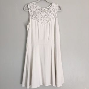 Size 2x White lace dress